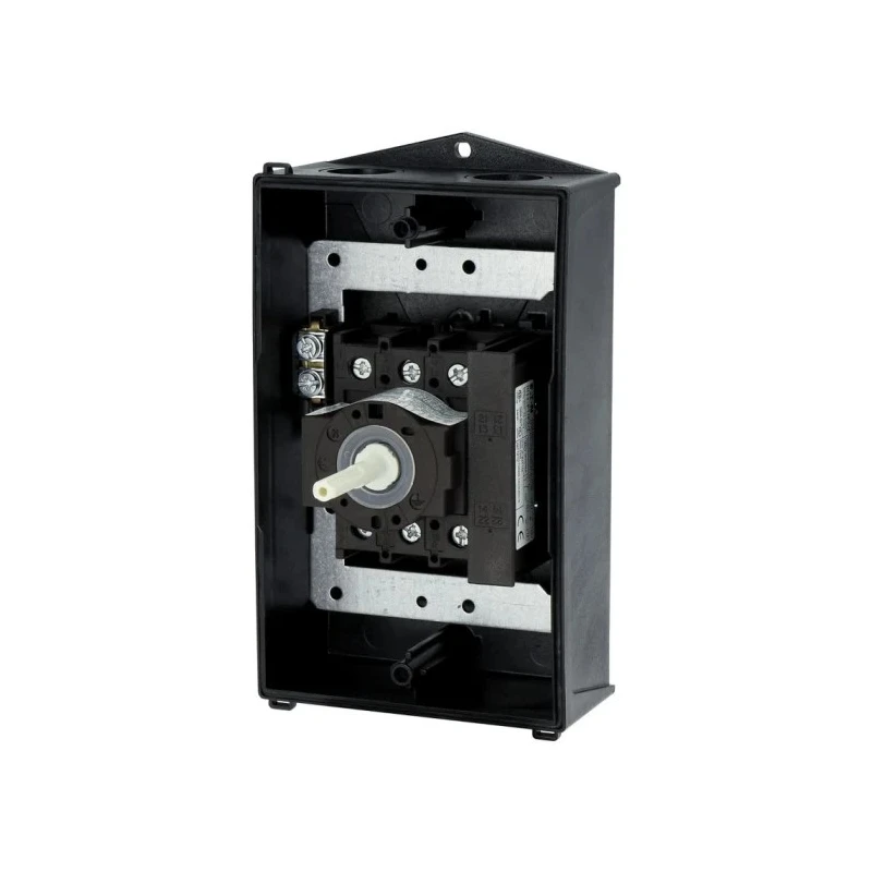 Eaton 3-Pole Surface Mount Isolator Switch, IP65, 190A, 11kW, Red/Yellow Handle, 