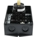 Eaton 3-Pole Surface Isolator Switch, 20A, 5.5kW, IP65, Surface Mount, Yellow/Red Handle, 