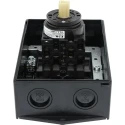 Eaton 3-Pole Surface Isolator Switch, 20A, 5.5kW, IP65, Surface Mount, Yellow/Red Handle, 