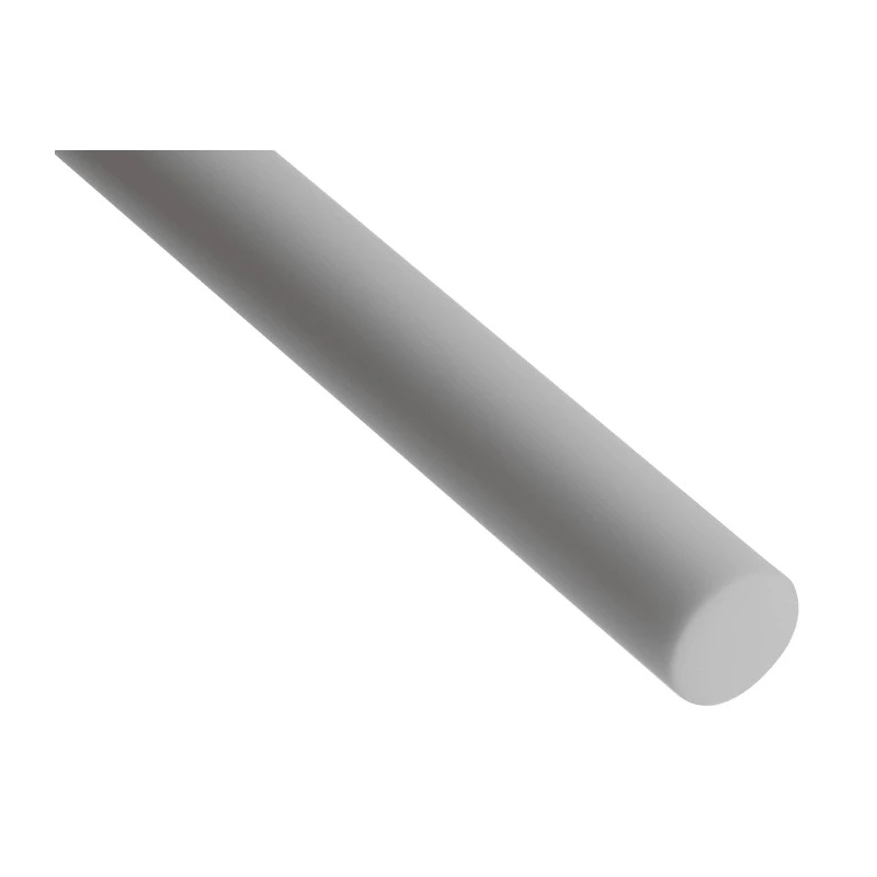 Goodfellow Machinable Glass Ceramic Rod, White, 300 mm Length, 10 mm Diameter 225-5549