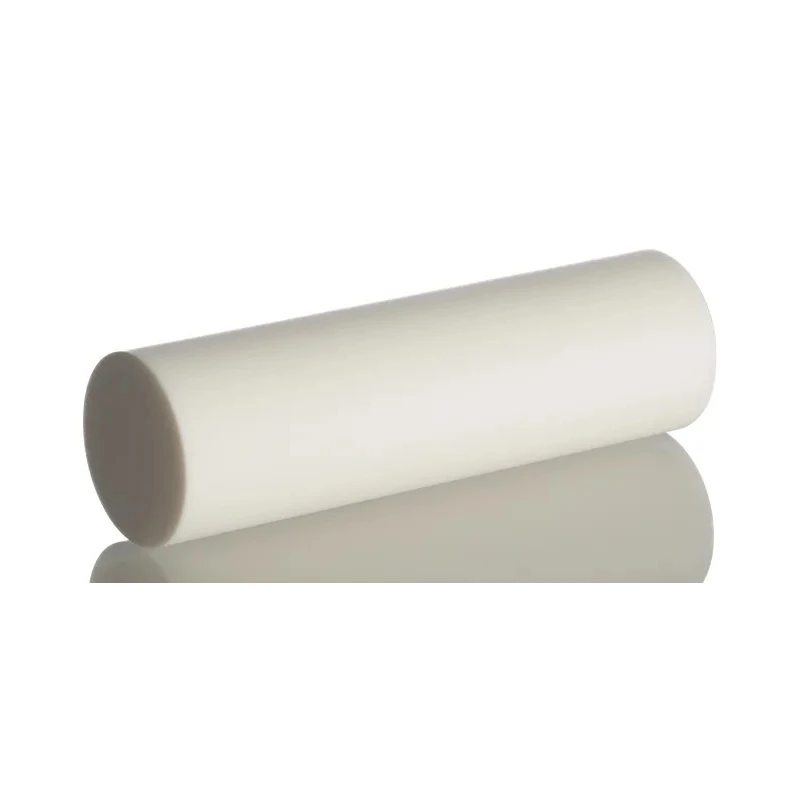 Goodfellow Machinable Glass Ceramic Rod, White, 100 mm Length, 30 mm Diameter 225-5498