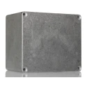 Hammond Die Cast Aluminium Enclosure Clear Natural Lid IP54 120x100x65mm 1590CE