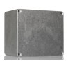 Hammond Die Cast Aluminium Enclosure Clear Natural Lid IP54 120x100x65mm 1590CE