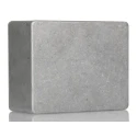 Hammond Die Cast Aluminium Enclosure Clear Natural Lid IP54 120x100x65mm 1590CE