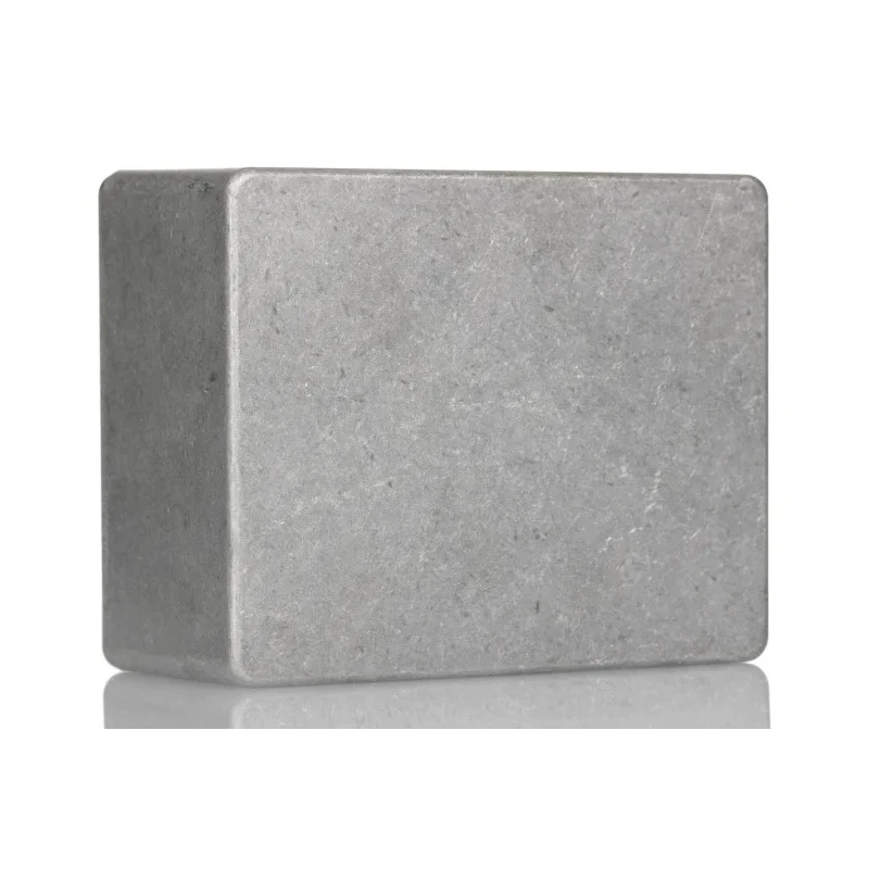 Hammond Die Cast Aluminium Enclosure Clear Natural Lid IP54 120x100x65mm 1590CE