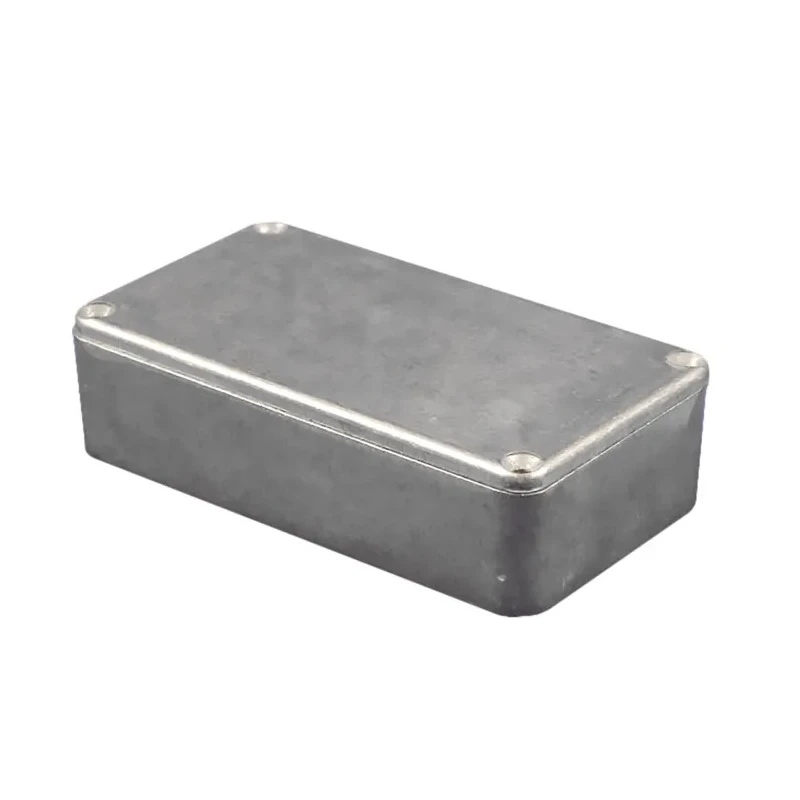 Hammond Die Cast Aluminium Flanged Enclosure IP65 Black Lid 188x188x67mm 1590WFBK