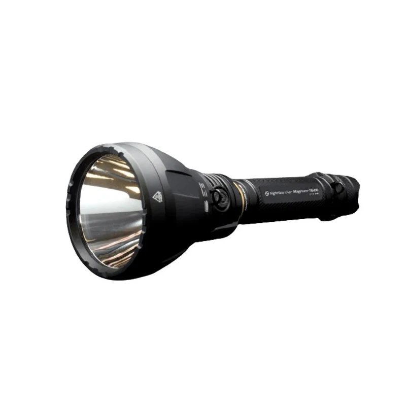 Nightsearcher LED Tactical Torch Rechargeable, 1100 lm, Anodised Aluminium, IP67, NSMAGNUM1100