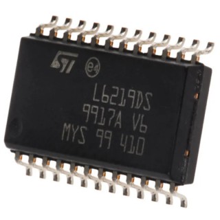 STMicroelectronics Low Side Power Switch IC, 7 Outputs, 24-Pin SOIC, Surface Mount, 50V, 0.5A, 1.5Ω E-L9823013TR