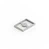 Wurth Elektronik Tin Plated Steel Shielding Cage Seamless Frame, 20.9 x 15.3 x 2 mm 36702092
