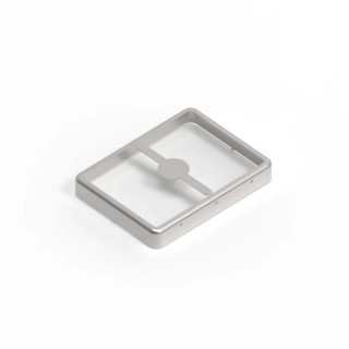 Wurth Elektronik Tin Plated Steel PCB Mounting Enclosure, 51.1 x 38.4 x 6.5 mm 36705116