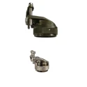 Amphenol Limited Right Angle Circular Connector Backshell, Size 9, Aluminium, Strain Relief, For MIL-DTL-38999 M85049Size