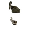 Amphenol Limited Right Angle Circular Connector Backshell, Size 9, Aluminium, Strain Relief, For MIL-DTL-38999 M85049Size