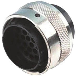 ITT Cannon Circular Connector Plug 28 Contacts Cable IP65 Male 13A 250V Trident Ringlock TR2028PMS1NB / 192922-1290