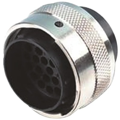 ITT Cannon Circular Connector Plug 28 Contacts Cable IP65 Male 13A 250V Trident Ringlock TR2028PMS1NB / 192922-1290