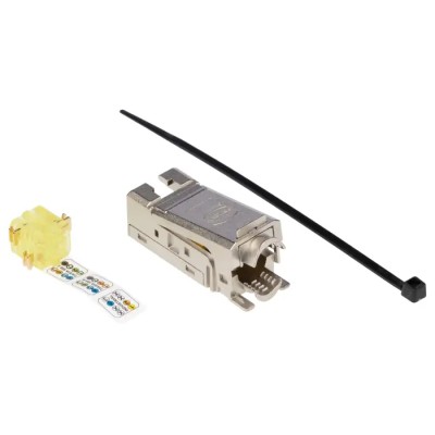 HARTING Han-Modular Heavy Duty Power Connector Module Female 8 Contacts 1A 50V Polyamide 09140084720