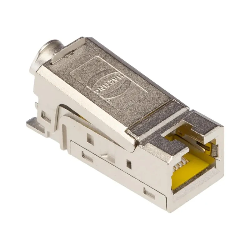 HARTING Han-Modular Heavy Duty Power Connector Module Female 8 Contacts 1A 50V Polyamide 09140084720