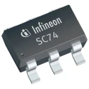 Infineon 5-Element Uni-Directional TVS Diode, SC-74 Package, Surface Mount, 5.5V, 6A, 6-Pin ESD5V5U5ULCE6327HTSA1