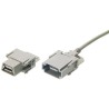 HARTING Heavy Duty Power Connector Module, 1A, Female, Han-Modular Series, 8 Contacts, 50V 09140014703