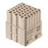 HARTING Heavy Duty Power Connector Module, 10A, Female, HAN Modular Series, 42 Contacts, 150V 09140423101
