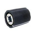 Sifam Potentiometer Knob, 11.5 mm Diameter, 4 mm Circular Shaft, Nylon, Black, S111 004BK