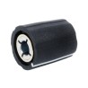 Sifam Potentiometer Knob, 11.5 mm Diameter, 4 mm Circular Shaft, Nylon, Black, S111 004BK