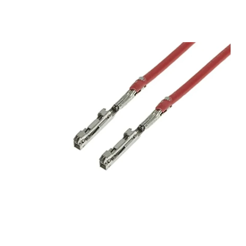 Molex Squba 1.8 Female Pre-Crimped Lead, 450 mm Red, Polyvinyl Chloride Jacket, 125V 2177902125