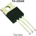 Vishay N-Channel MOSFET, 100 V, 150 A, TO-220 Package, SUP70042E-GE3