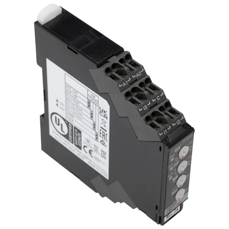 Omron Monitoring Relay 1 Phase, SPDT, DIN Rail, 2mA–500mA, 100–240V AC K8DT-AS1CD