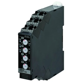 Omron Monitoring Relay, 1 Phase, SPDT, DIN Rail, 10A–200A, 0V AC, Current Sensitivity, IP20, K8DT-AS3CD