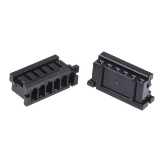 Hirose DF3 Female Connector Housing, 2 mm Pitch, 6 Way, 1 Row Straight DF3-6S-2C