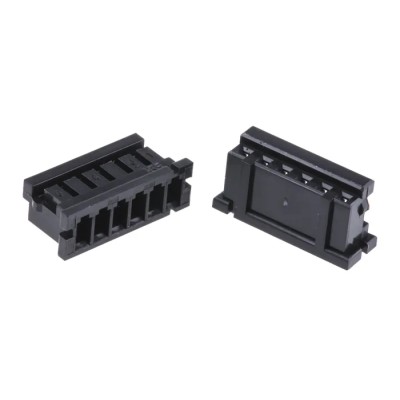Hirose DF3 Female Connector Housing, 2 mm Pitch, 6 Way, 1 Row Straight DF3-6S-2C