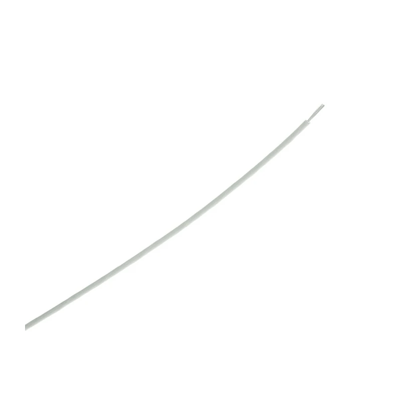 RS PRO Green Hook Up Wire, 22 AWG, 19 x 0.15 mm Strands, Polyamide Jacket, 100 m, Nickel Plated Copper, 600V 111-3143