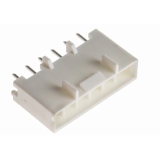 Hirose DF33C Series Straight Through Hole PCB Header, 6 Contacts, 3.3 mm Pitch, 1 Row, Shrouded 