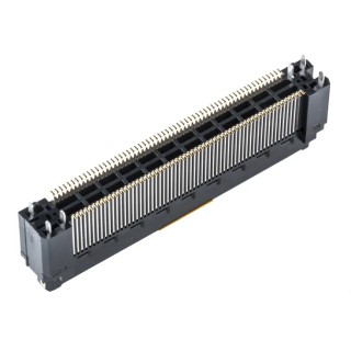 Hirose FunctionMAX FX18 Series PCB Header 120 Contacts 0.8 mm Pitch 2 Row Shrouded Surface Mount 