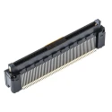 Hirose FunctionMAX FX18 Series PCB Header 120 Contacts 0.8 mm Pitch 2 Row Shrouded Surface Mount 