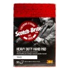 3M Scotch-Brite Medium Grade Abrasive Hand Pad, Aluminium Oxide, 228.6 mm x 152.4 mm, Pack of 20 3078804