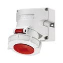 MENNEKES Wall Mount Industrial Power Connector 32A 40V 5 Pole IP67 Red 