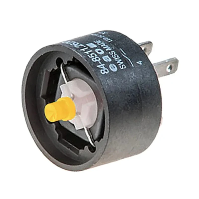 EAO Modular Switch Actuator, Yellow, Frontal IP67, For 84 Series Push Button Switch 84-8511.4620