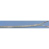 Bedea 2 Core Audio Cable, Transparent PVC Insulation, Bare Copper, 100 m, 24 Strands 10469711