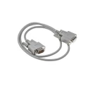 Phoenix Contact Male D-Sub 9-Pin to Female DB9 Serial Cable, 1 m, Shielded, PVC Jacket, Grey, 125V 1656233