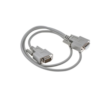 Phoenix Contact Male D-Sub 9-Pin to Female DB9 Serial Cable, 1 m, Shielded, PVC Jacket, Grey, 125V 1656233