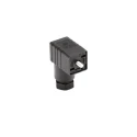 Hirschmann Solenoid Valve Connector Female 2+E, DIN 43650 C, 230V AC, 6A, PG7, Black 933138100 GDS 207 black
