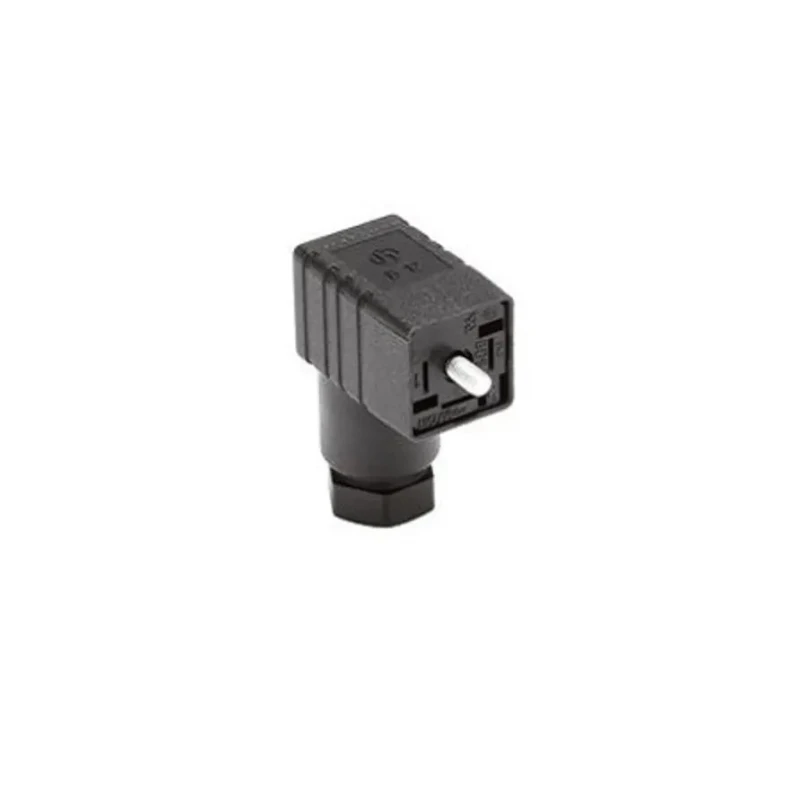 Hirschmann Solenoid Valve Connector Female 2+E, DIN 43650 C, 230V AC, 6A, PG7, Black 933138100 GDS 207 black