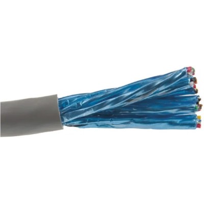 Alpha Wire Data Cable, 12 Pairs, 24 Cores, 0.35 mm², 30m, Grey PVC, 300V, Flame Retardant 6017C SL005