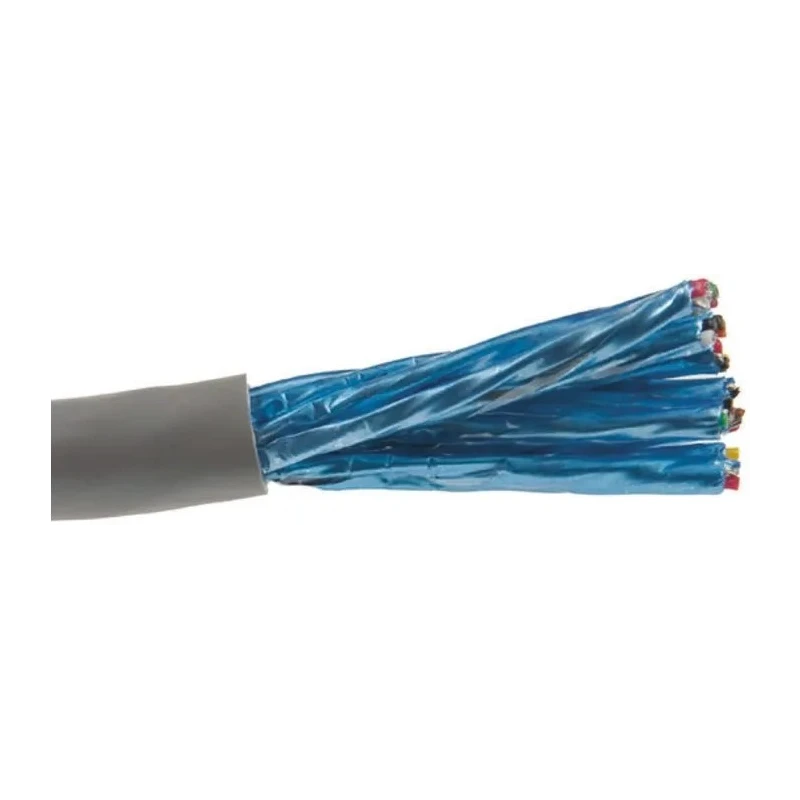 Alpha Wire Data Cable, 12 Pairs, 24 Cores, 0.35 mm², 30m, Grey PVC, 300V, Flame Retardant 6017C SL005