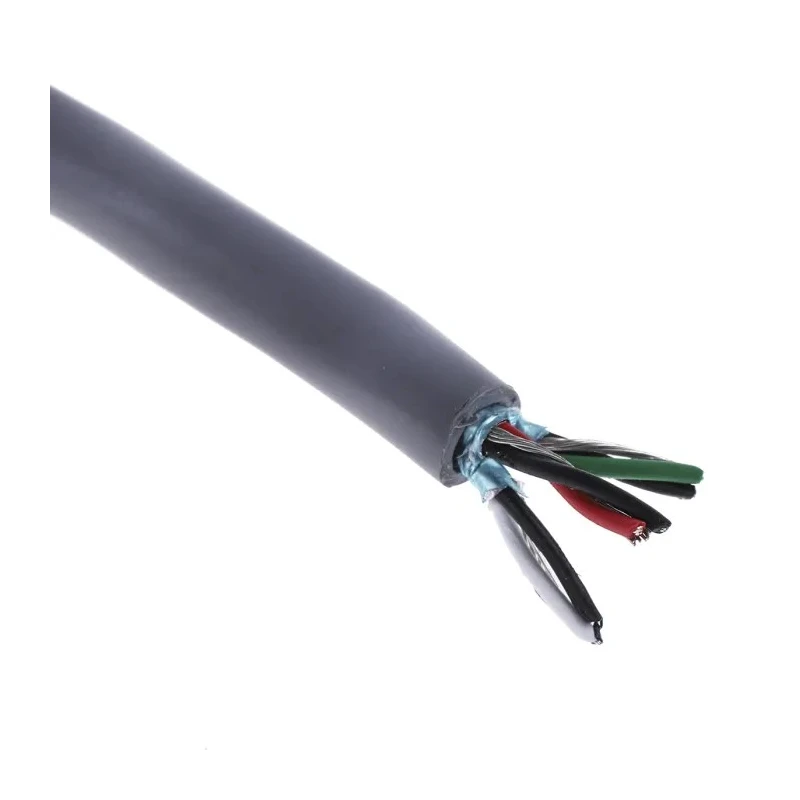 Alpha Wire Alpha Essentials Communication & Control Series Data Cable, 3 Pairs, 30m, Grey PVC, Flame Retardant 6010C SL005