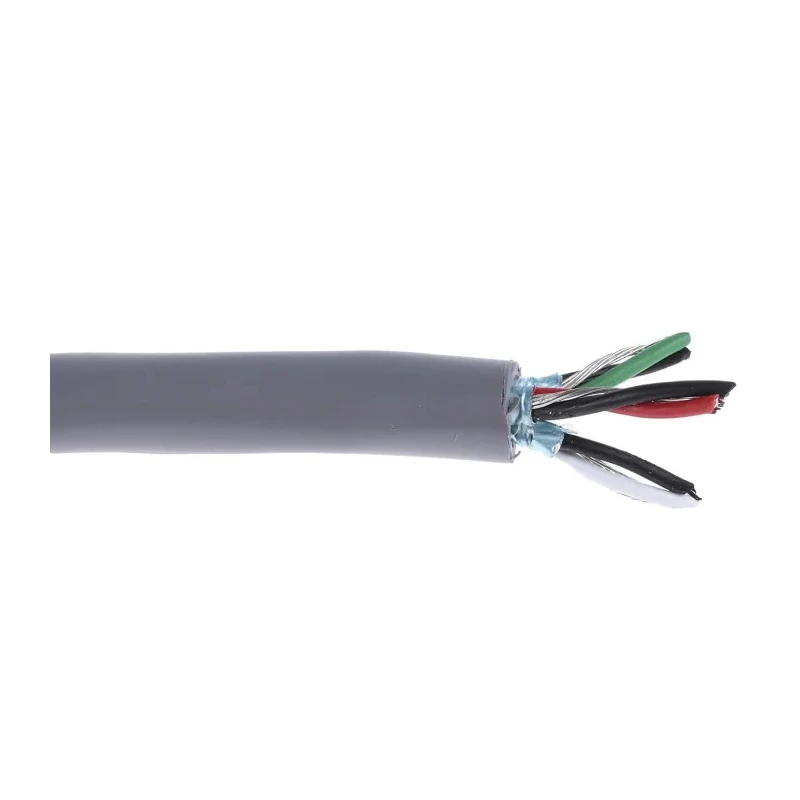 Alpha Wire Alpha Essentials Communication & Control Series Data Cable, 3 Pairs, 30m, Grey PVC, Flame Retardant 6010C SL005
