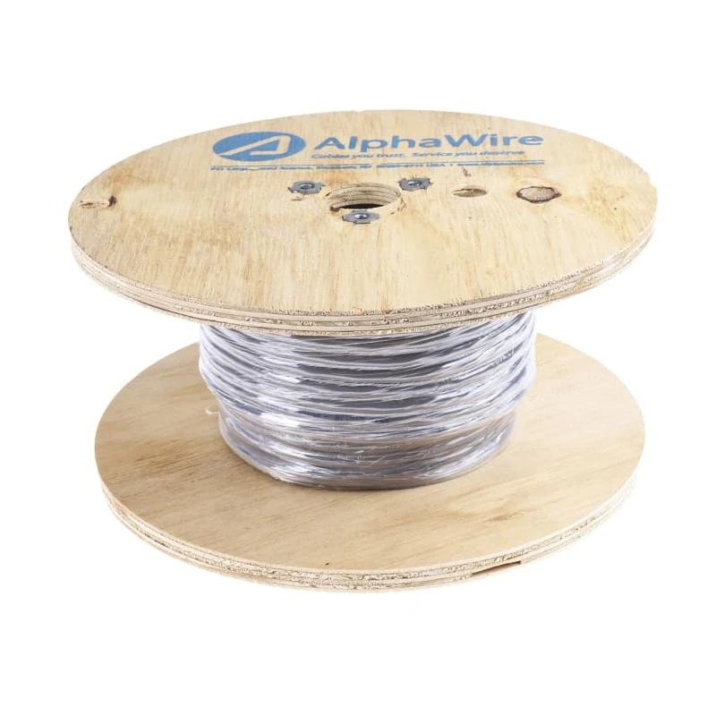 Alpha Wire Alpha Essentials Communication & Control Series Data Cable, 3 Pairs, 30m, Grey PVC, Flame Retardant 6010C SL005