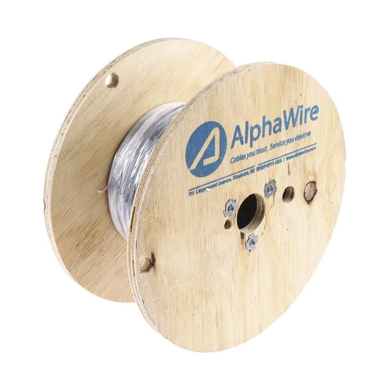 Alpha Wire Alpha Essentials Communication & Control Series Data Cable, 3 Pairs, 30m, Grey PVC, Flame Retardant 6010C SL005