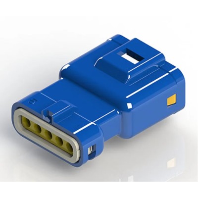 EDAC 560 Wire to Wire Connector Cable 5 Pole, Crimp, Male, IP67, 250V 3A, Polybutylene Terephthalate 560-005-000-310